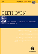 Concerto No. 3 for Piano and Orchestra in C Minor, Op. 37 Study Scores sheet music cover